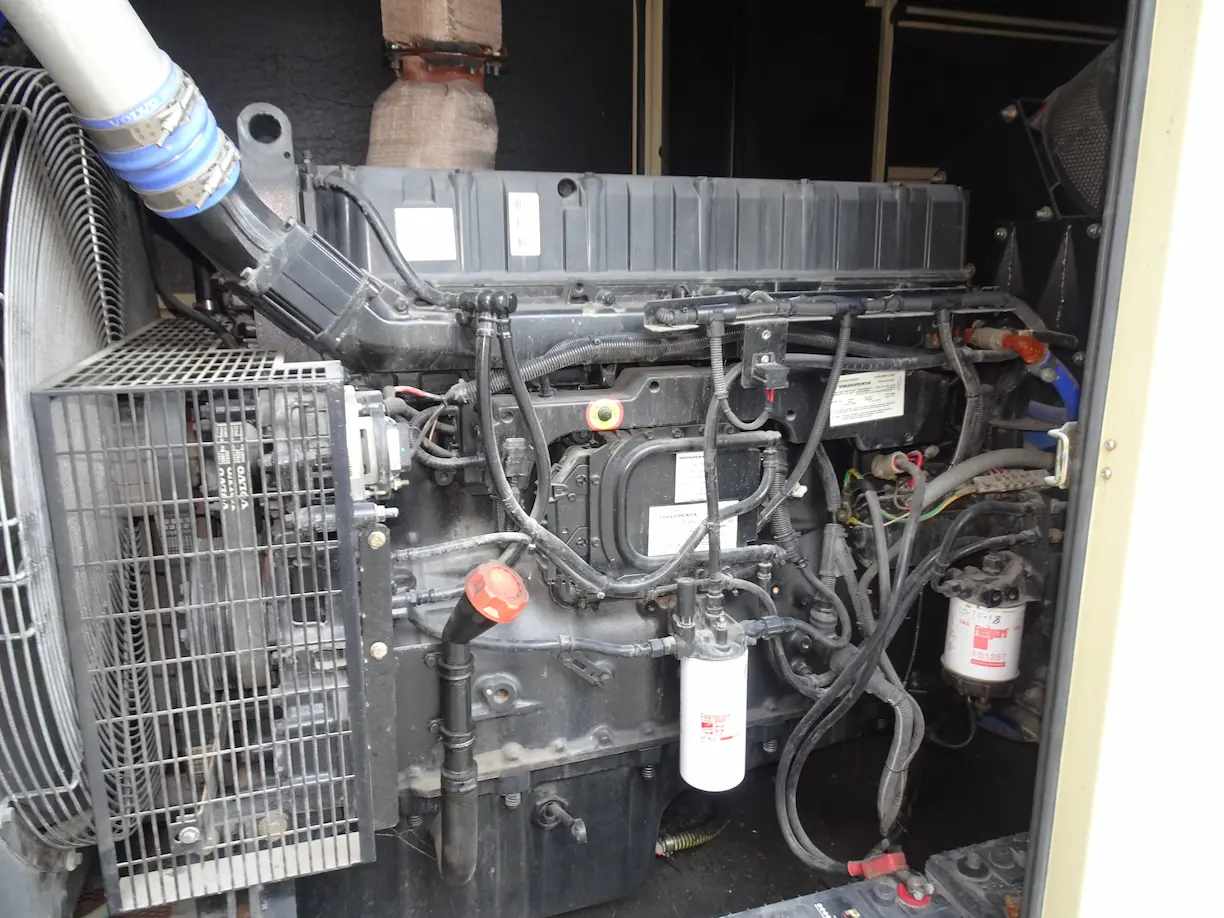 Full Volvopenta engine in power generator